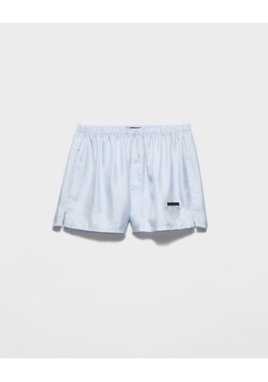 Silk boxer shorts