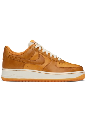 Nike Tan Air Force 1 '07 LV8 Sneakers