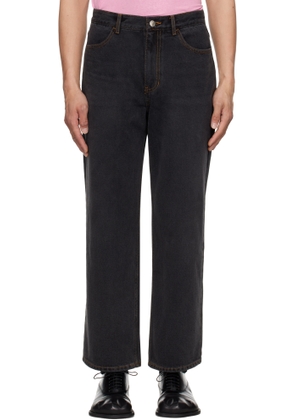 ADER error Black Sig; TRS Tag 01 Jeans