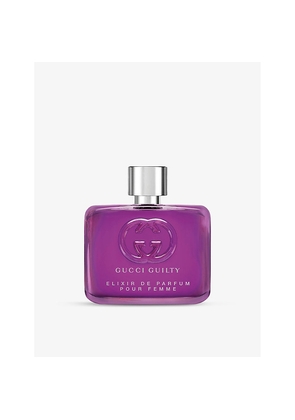 Womens Gucci Guilty Pour Femme Elixir De Parfum 60ml