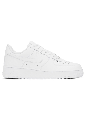 Nike White Air Force 1 '07 Texture Sneakers