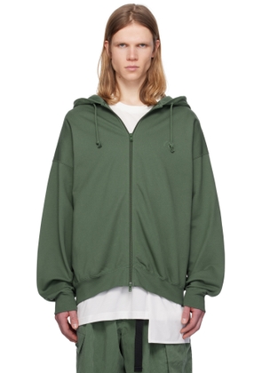 Y-3 Green M FT Zip Hoodie