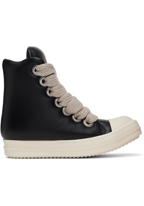 Rick Owens Black Hollywood Jumbolace Sneakers