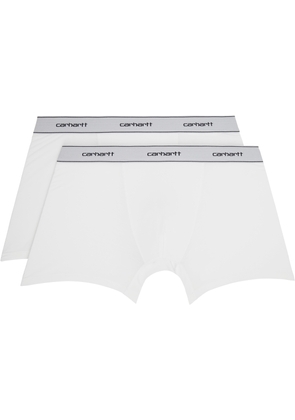 Carhartt Work In Progress Two-Pack White Cotton Boxers