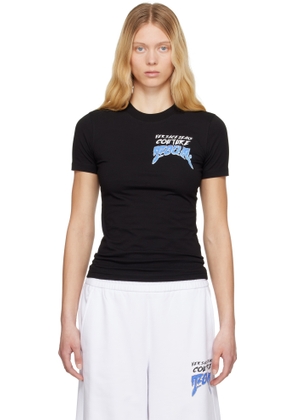 Versace Jeans Couture Black 'Tour' T-shirt