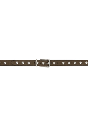 Anderson's Taupe Stud Belt
