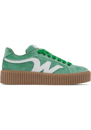 Weekend Max Mara Green Dedalo Sneakers