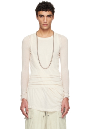Rick Owens Off-White Hollywood Rib LS T-shirt