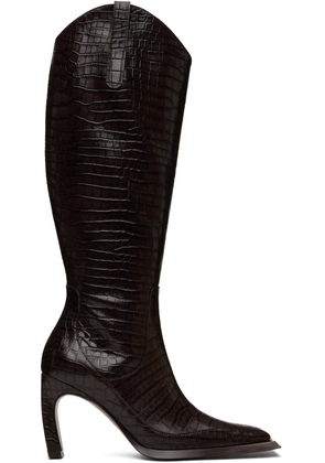 KNWLS Brown Hellz Riding Boots