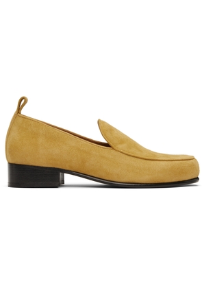 BY FAR Beige Alfred Loafers