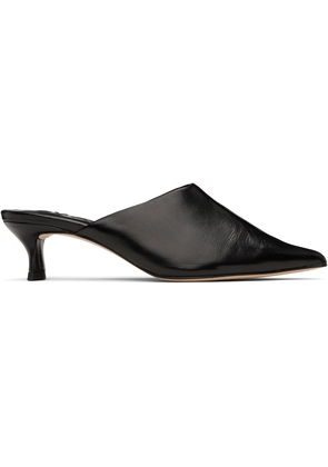 BY FAR Black Luciana Mules