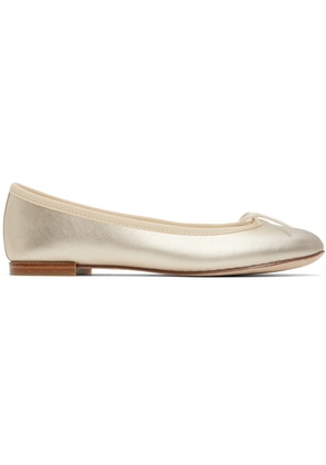Repetto Gold Cendrillon Ballerina Flats