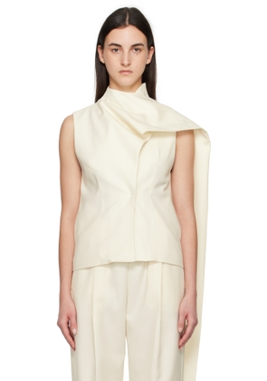 Aya Muse Off-White Lyra Top