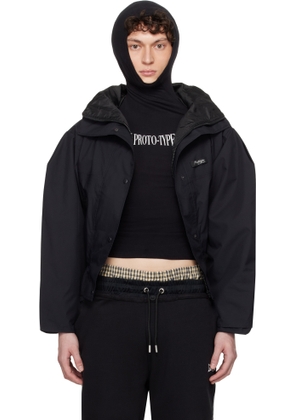 Prototypes Black Upside-Down Jacket