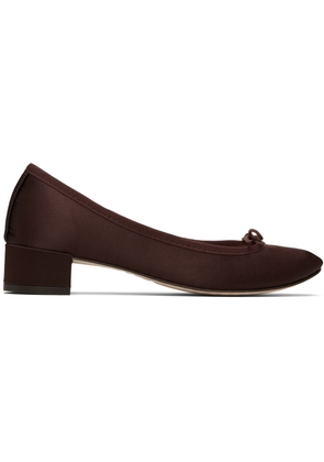 Repetto SSENSE Exclusive Brown Camille Heels