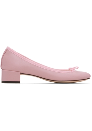 Repetto SSENSE Exclusive Pink Camille Heels