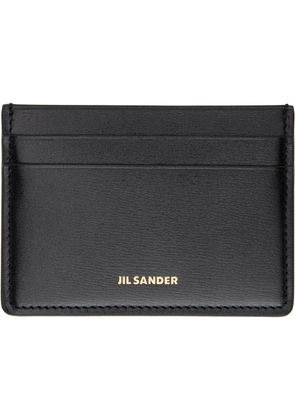 Jil Sander Black Credit Card Holder