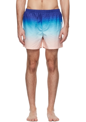 Casablanca Multicolor Printed Swim Shorts