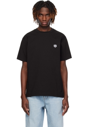 Kenzo Black Kenzo Paris 'KENZO Happy Tiger' Embroidered T-shirt