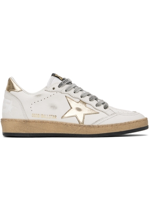 Golden Goose White Ball Star Sneakers