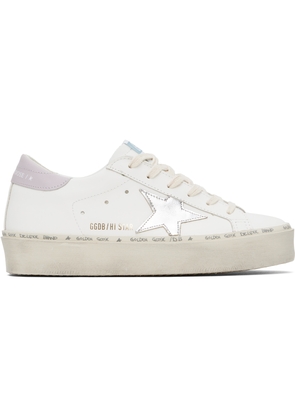 Golden Goose White Hi Star Sneakers
