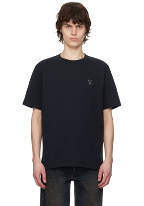 Maison Kitsuné Black Bold Fox Head Patch Comfort T-shirt