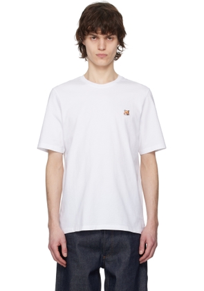 Maison Kitsuné White Fox Head Patch Regular T-shirt