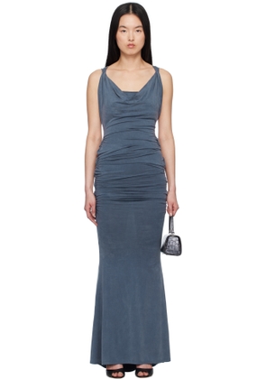 Vivienne Westwood Navy Liz Jersey Maxi Dress