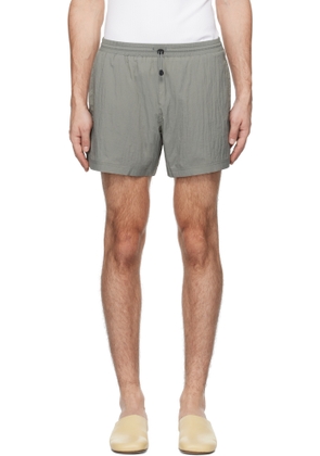 TONYWACK Gray Drawstring Tech Shorts