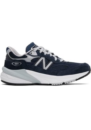 New Balance Navy 'Made in USA' 990v6 Sneakers