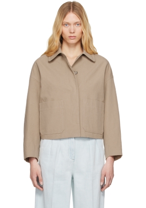 A. P.C. Beige Bianca Jacket