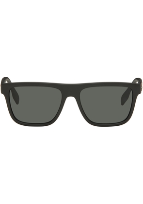 Burberry Black Logo Detail Square Frame Sunglasses