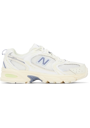 New Balance Off-White & Blue 530 Sneakers
