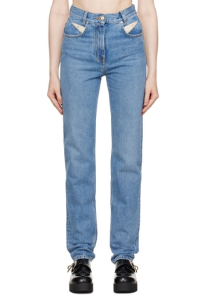 Givenchy Blue Slim Fit Yoke Jeans