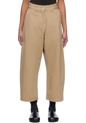 Studio Nicholson Tan Chalco Jeans