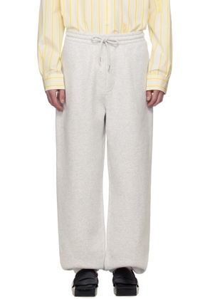 JACQUEMUS Gray La Croisière 'The Torneo' Sweatpants