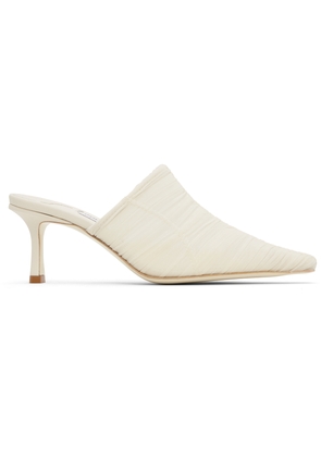 Jimmy Choo Off-White Lotta 65 Mules