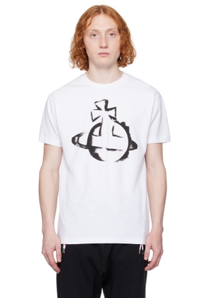 Vivienne Westwood White Stencil Orb Classic T-shirt