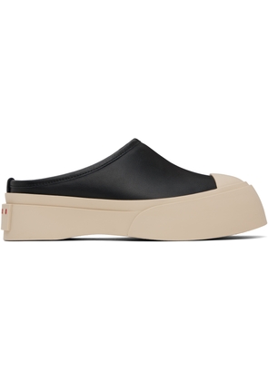 Marni Black Pablo Sabot Slip-on Loafers