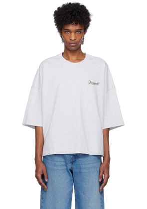 JACQUEMUS Gray 'The Corto' T-shirt