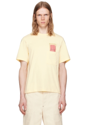 JACQUEMUS Yellow 'Le T-shirt Esquimau' T-shirt