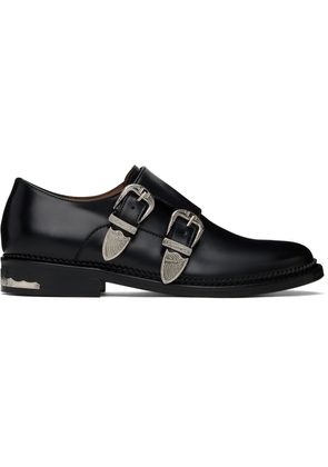 Toga Virilis Black Double Monkstraps