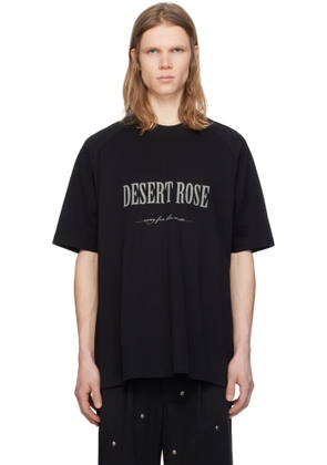 Song for the Mute Black 'Desert Rose' Raglan T-shirt