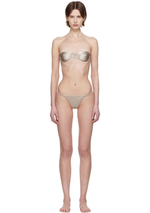 Isa Boulder Silver Astoria Chain Bikini