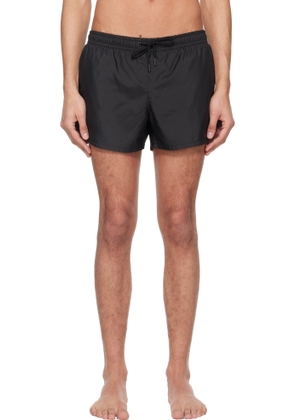 COMMAS Black Short Length Swim Shorts