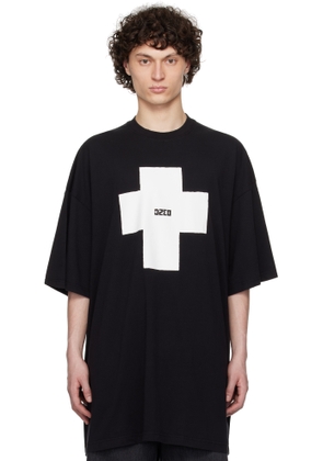 032c Black Point Zero Oversized T-Shirt