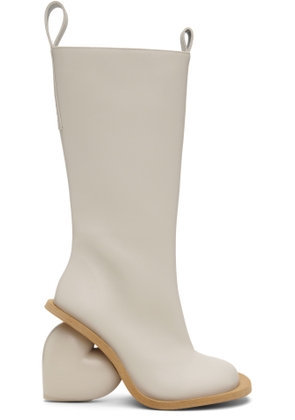 YUME YUME Gray Love Tall Boots