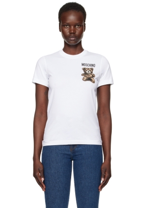 Moschino White Teddy Bear T-shirt