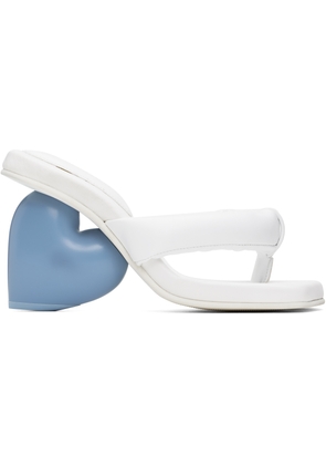 YUME YUME White Love Heeled Sandals