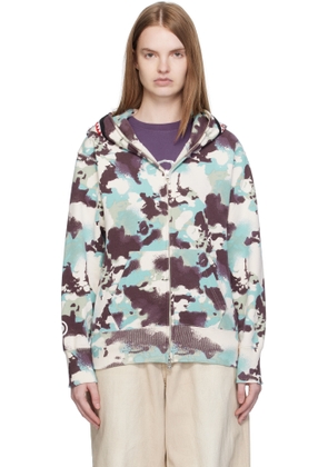 BAPE Multicolor Map Camo Shark Full Zip Hoodie